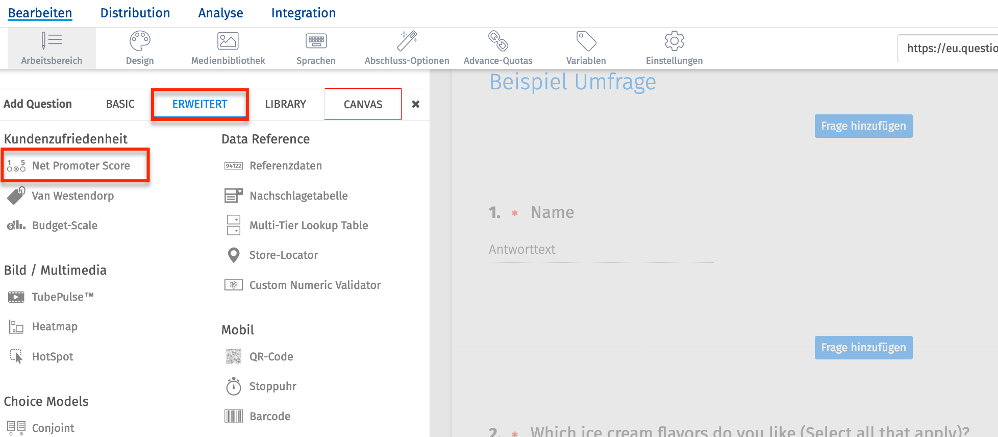 Survey Software Help Image